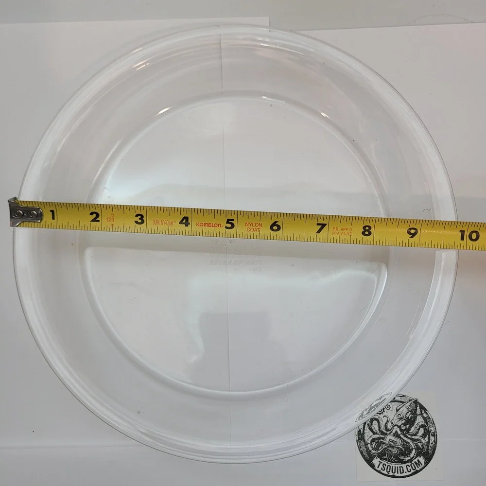 Pyrex Pie Plate 209 Clear Glass 9 Inch 23cm Vintage Bakeware Dish